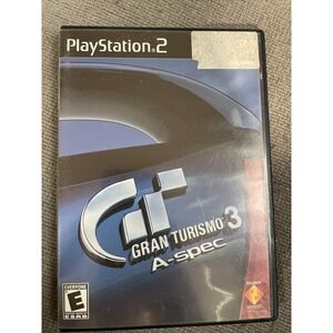 Gran Turismo 3 A-Spec PS2 Racing Game Sony PlayStation 2 Complete‎
